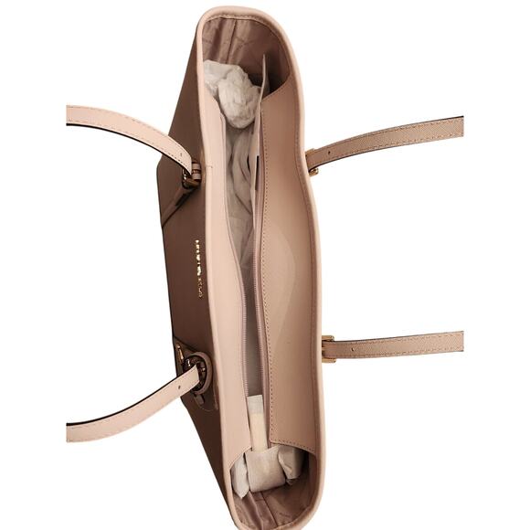 Michael Kors Jet Set Shoulder Tote Bag Purse Pink Large - Picture 8 of 11